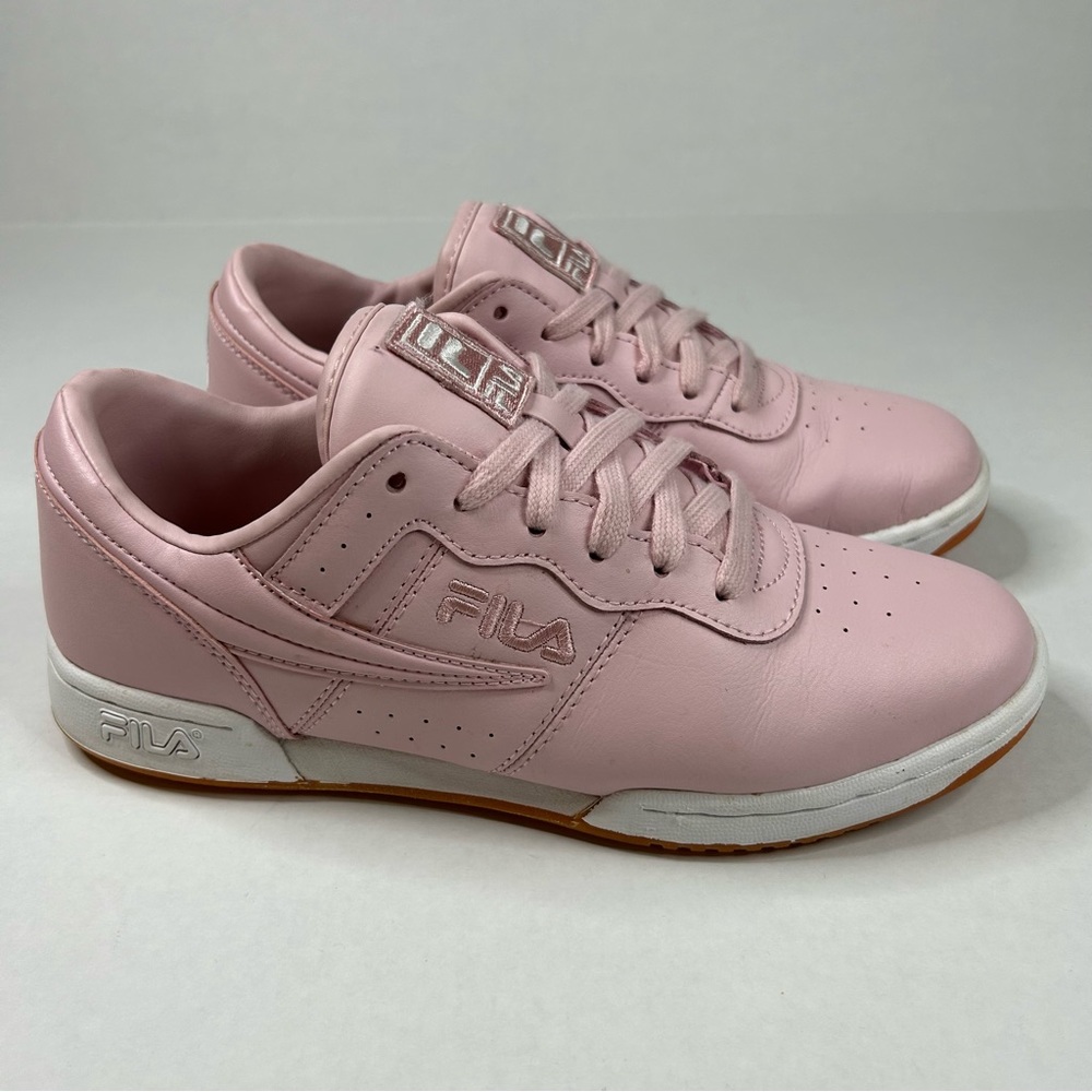 Fila Womes Original Fitness Sneakers Pink Size 9 - Picture 3 of 11